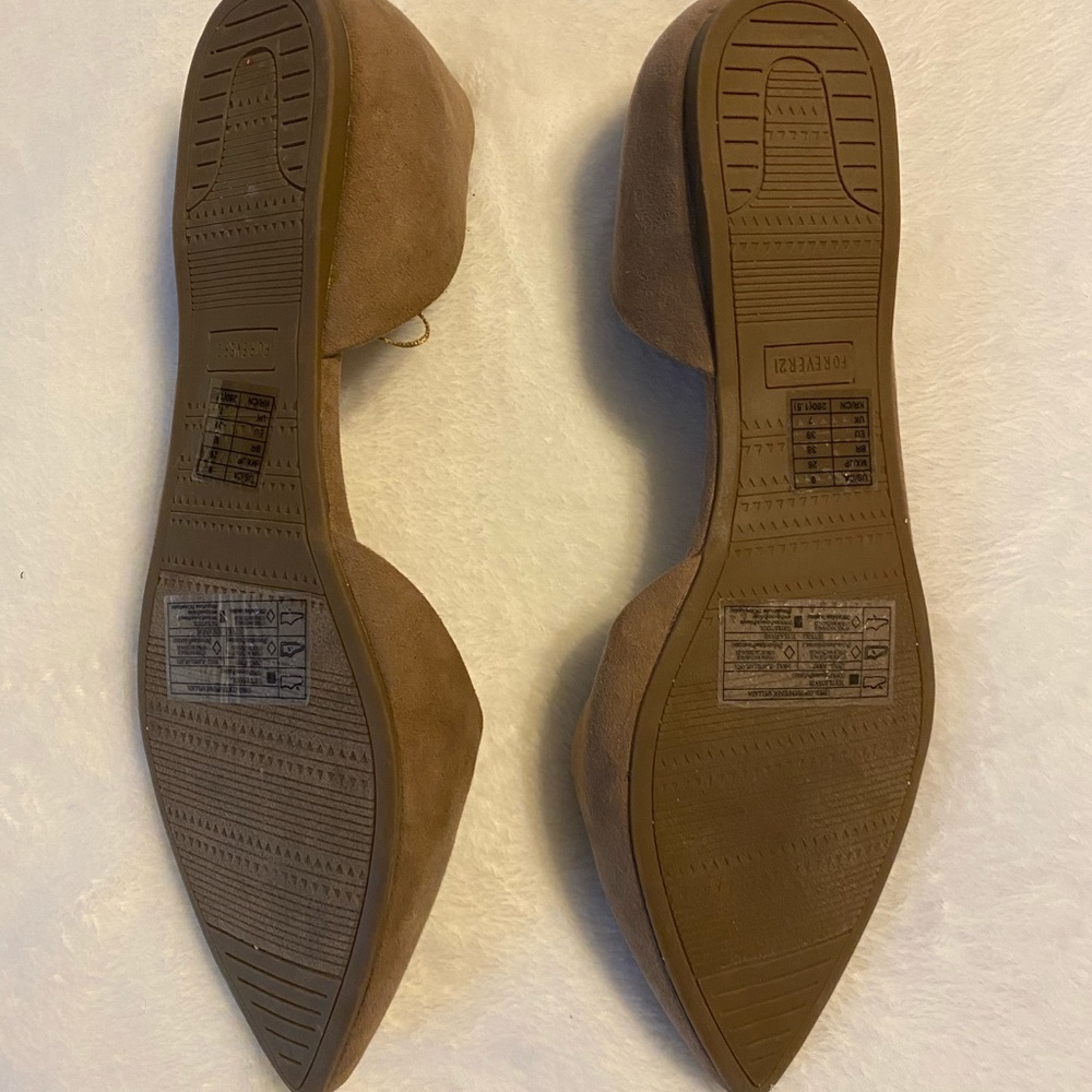 Tan D’Orsay Flats - Picture 12 of 12